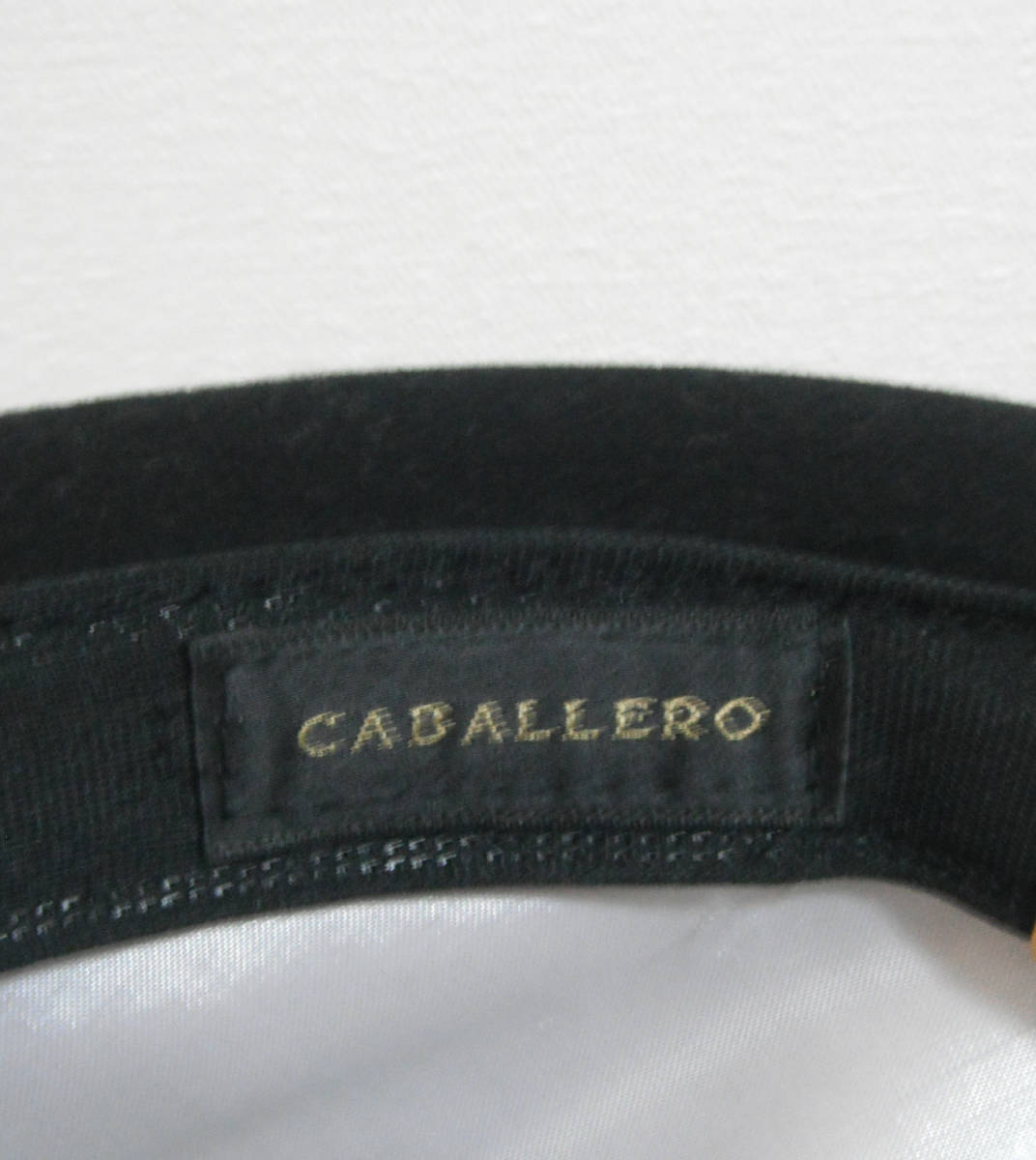 【古着】美品 / ボーラーハット / ML（59cm）/ ブラック / ウール / フェルト / BOWLER HAT / 黒 / 帽子 / ハット 帽子 ボーラーハット - ナチュラル ホワイト シルク