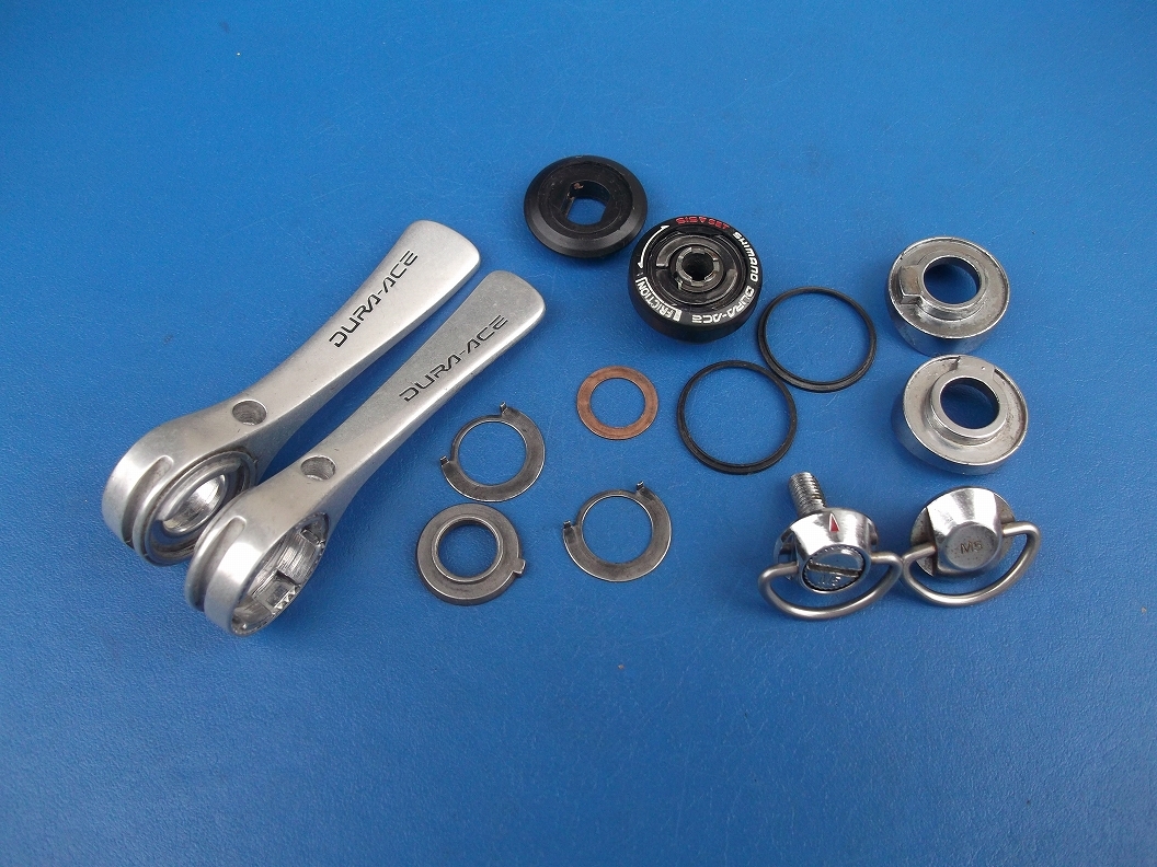 80年代 シマノデュラエース(DURA-ACE) SISシフトレバー最初期モデル/SL-7400？？ド中古ジャンク品 シマノ デュラエース シフトレバーの通販 | 歴代DURA-ACE（デュラエース） 1980年頃