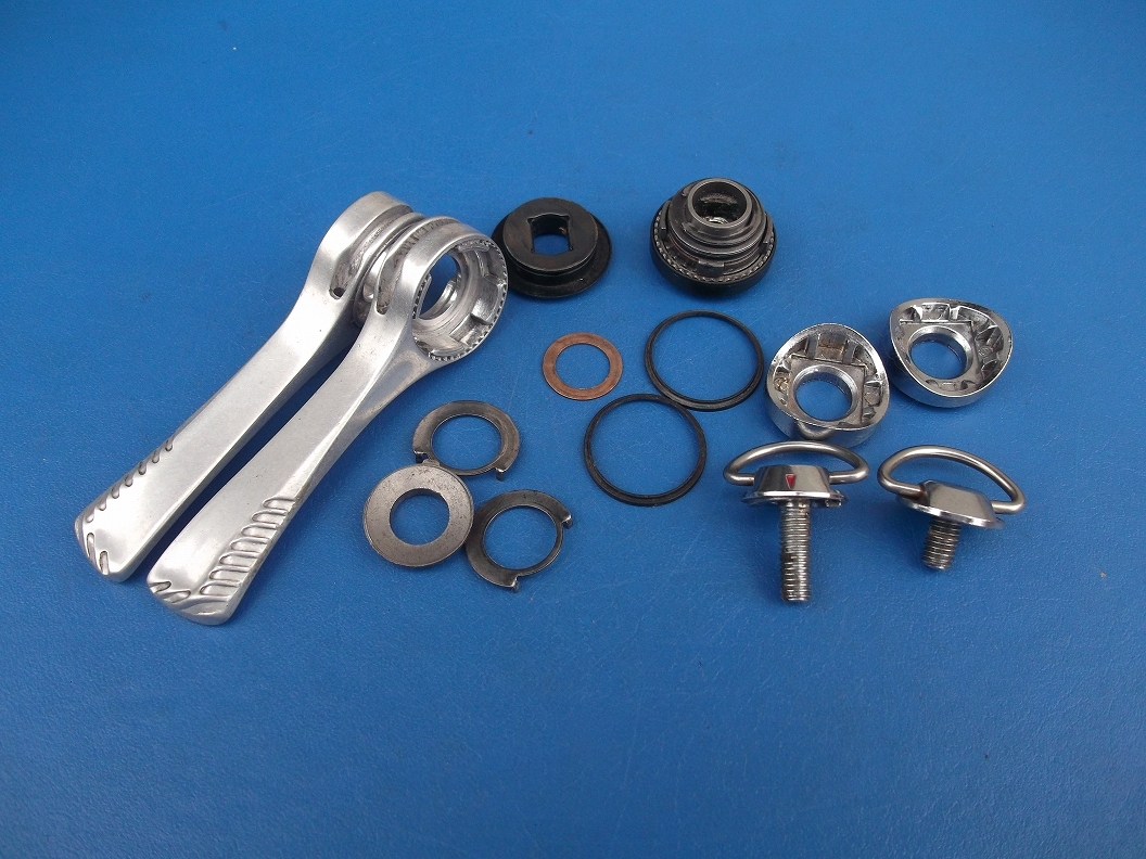 80年代 シマノデュラエース(DURA-ACE) SISシフトレバー最初期モデル/SL-7400？？ド中古ジャンク品 シマノ デュラエース シフトレバーの通販 | 歴代DURA-ACE（デュラエース） 1980年頃