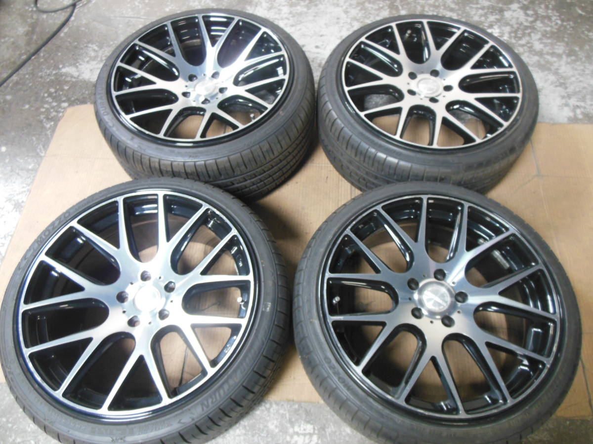 ラグジーヘインズ LH-208 19インチ PCD114.3 5穴 8.5J +43 9.5J +45  