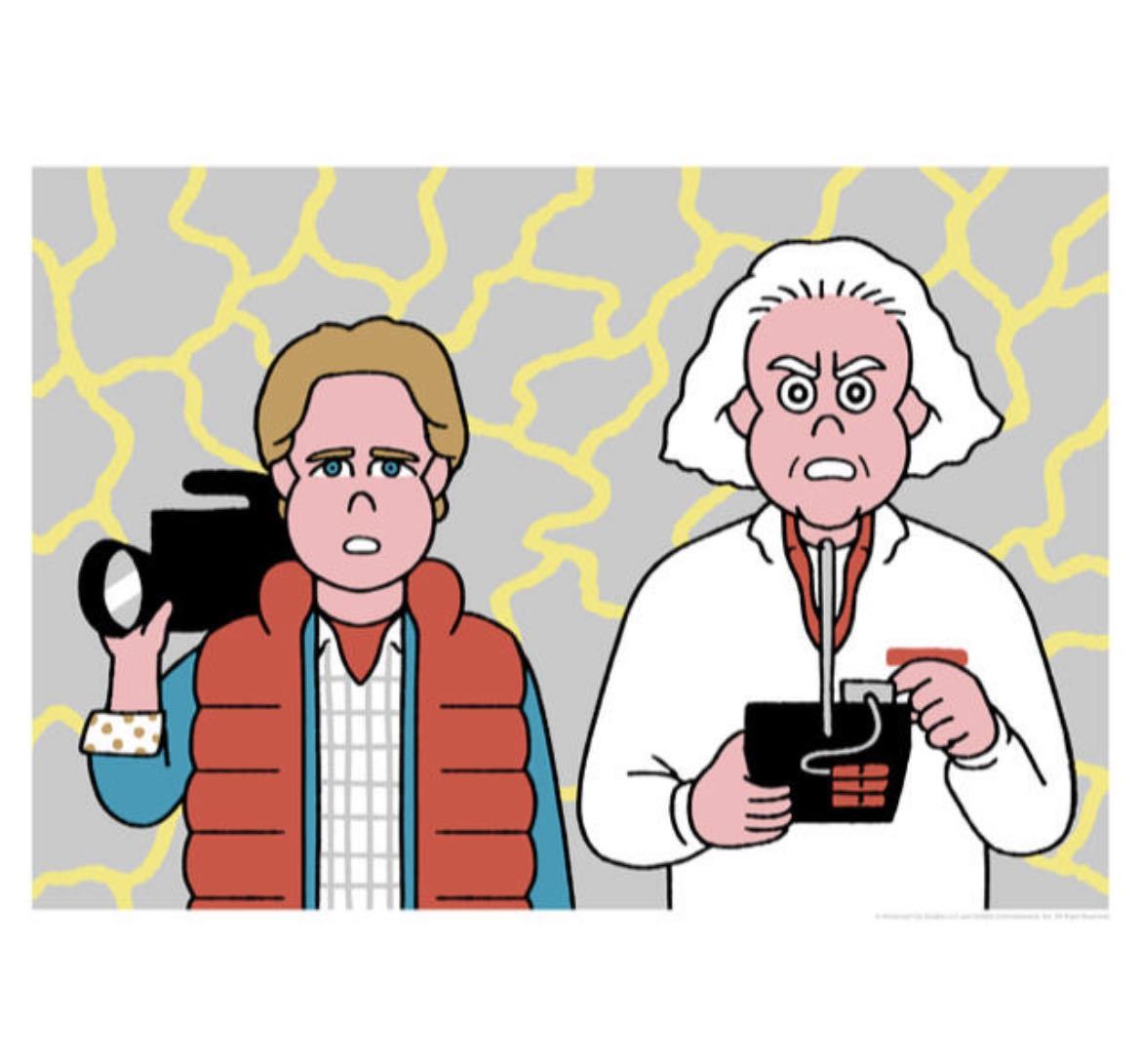 Back to the Future x JUN OSON シルク