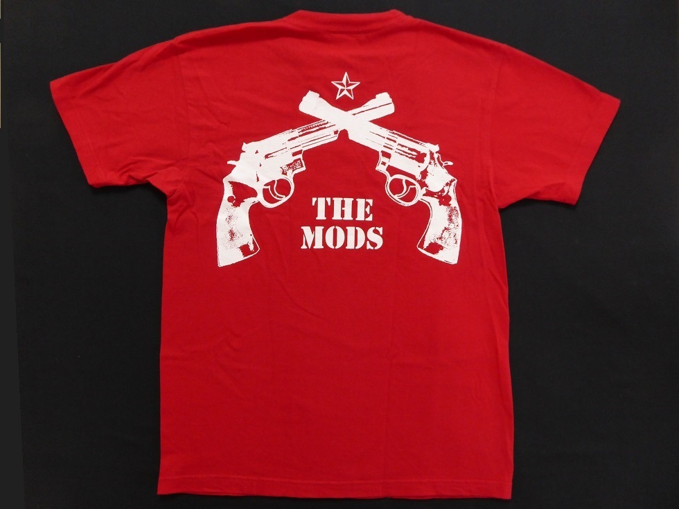 爆買い，お買い得 The MODS/ザ モッズ GANGSTAR/2丁拳銃 Ｔシャツ/赤/M/COMPLETE LIVE TOUR 05-06/通販限定カラー/森山達也/北里晃一/苣木寛之/佐々木周/(Tシャツ)｜売買されたオークション情報、yahooの商品情報をアーカイブ Tシャツ