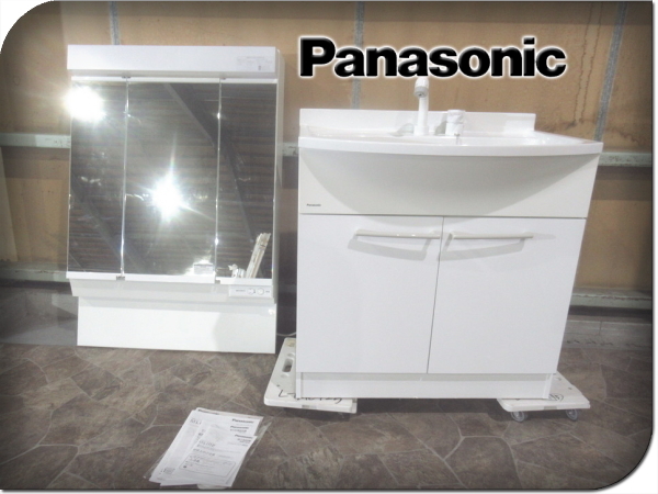 洗面化粧台 Panasonic ミラーキャビネット 一面鏡 ミラーキャビネット