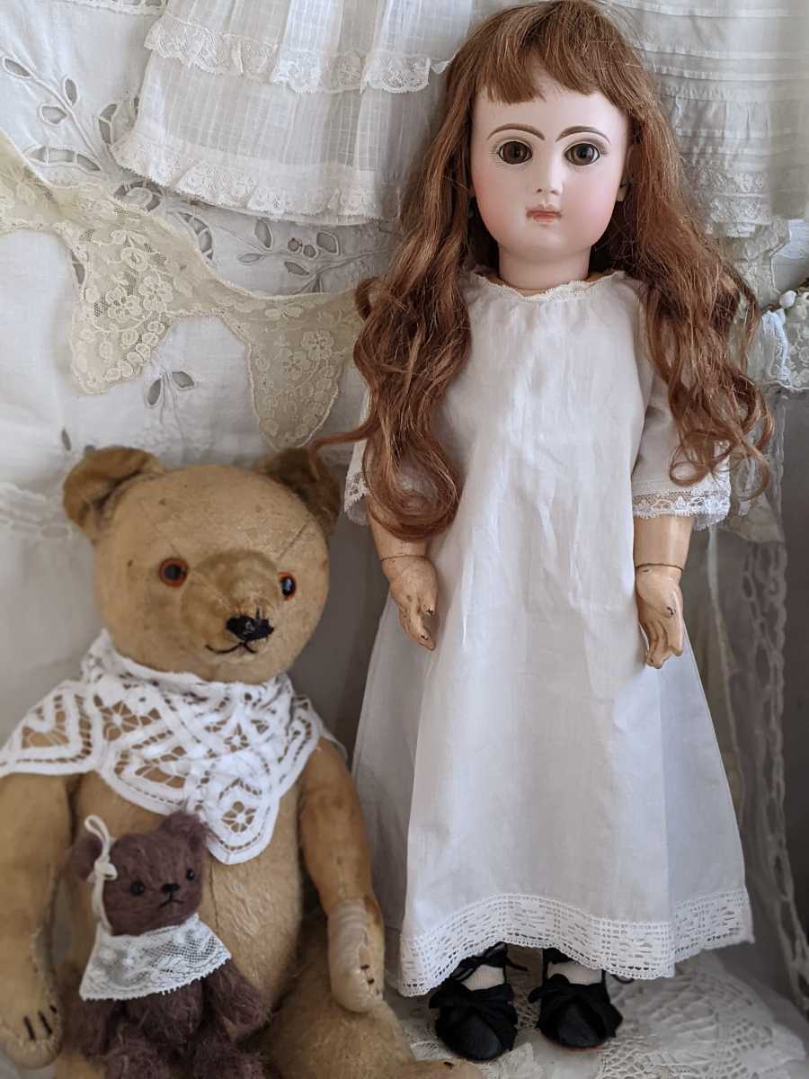 N879. アンティーク アーモンドマルセル 390 Armand Marseille ビスク