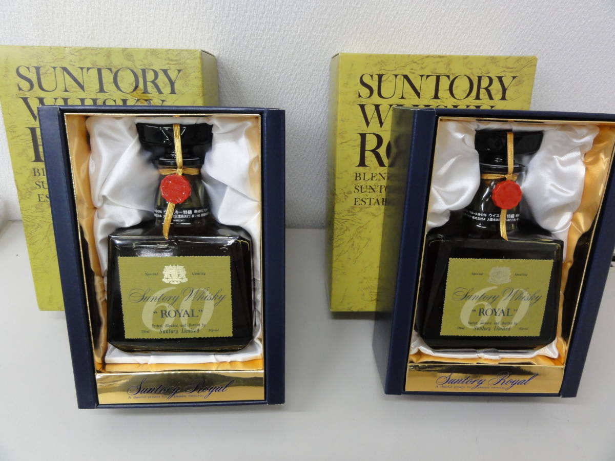 【品質保証，人気SALE】 ＜ 長期保存＞SUNTORY WHISKY ROYAL/43℃/720ml/モルト グレーン/まとめて2個セット(日本)｜売買されたオークション情報、yahooの商品情報をアーカイブ公開 - オークファン 日本