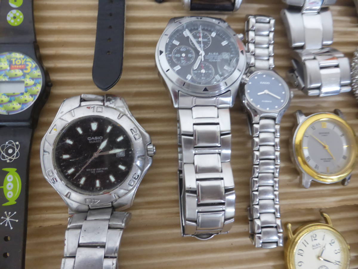 【ジャンク・動作未確認】セイコー・シチズン・ラドー・カシオ・オレオール・スウォッチ・D＆G・テクノス・DKNY・カステルバジャック他_4