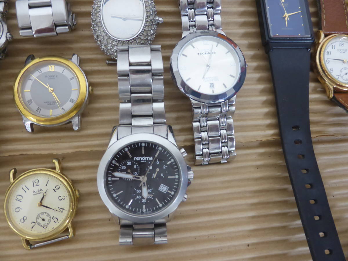 【ジャンク・動作未確認】セイコー・シチズン・ラドー・カシオ・オレオール・スウォッチ・D＆G・テクノス・DKNY・カステルバジャック他_5