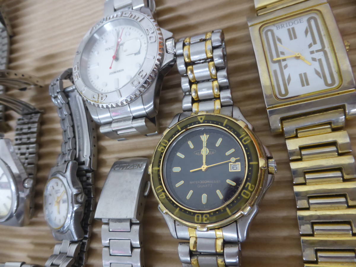 【ジャンク・動作未確認】セイコー・シチズン・ラドー・カシオ・オレオール・スウォッチ・D＆G・テクノス・DKNY・カステルバジャック他_7
