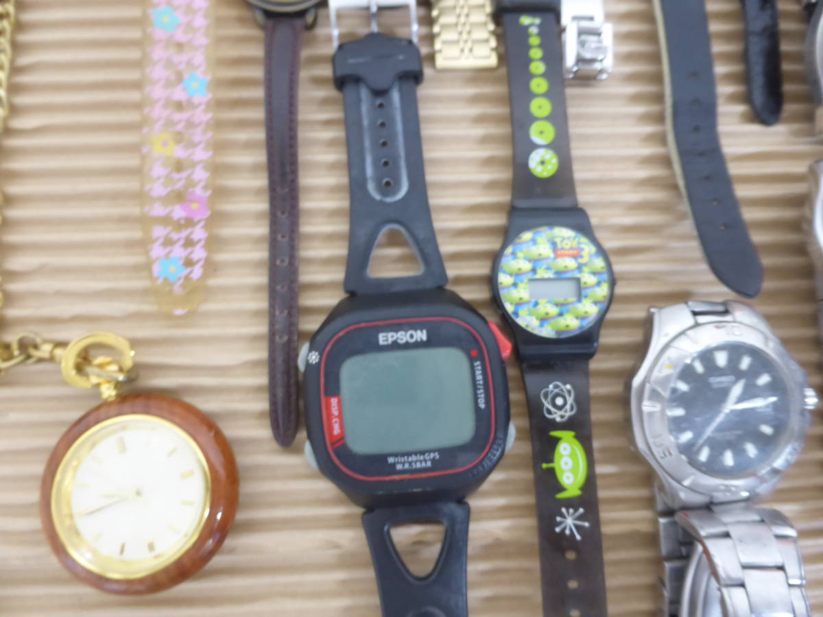 【ジャンク・動作未確認】セイコー・シチズン・ラドー・カシオ・オレオール・スウォッチ・D＆G・テクノス・DKNY・カステルバジャック他_9