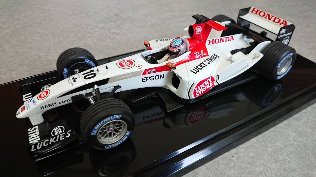 ミニチャンプス1/18 BAR Honda 006 佐藤琢磨 タバコ仕様 PMA ホンダ 1⁄18 006 0 ミニチャンプス BAR Honda 佐藤琢磨 #10