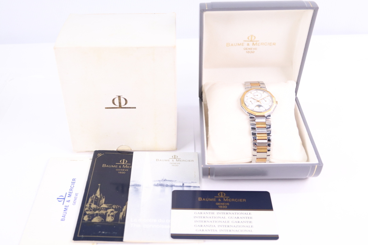 BAUME&MERCIER ボーム&メルシエ 腕時計 リビエラ メンズ 6131.3 ムーン 