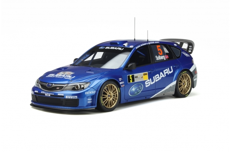 □限定2500pcs. Otto 1/18 2008 スバルインプレッサ WRC #5 P.ソルベルグ