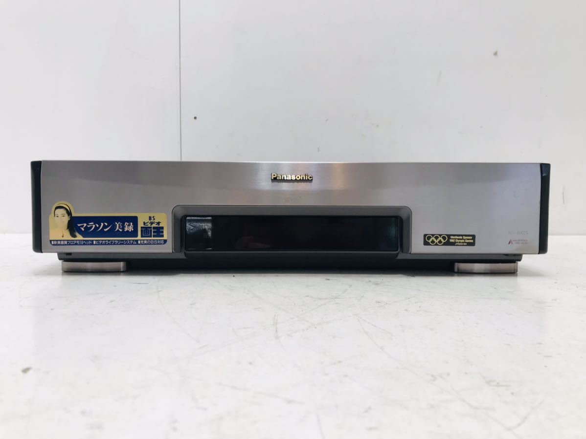 0704-07K Panasonic ビデオレコーダー NV-BX25 画王 パナソニック 通電