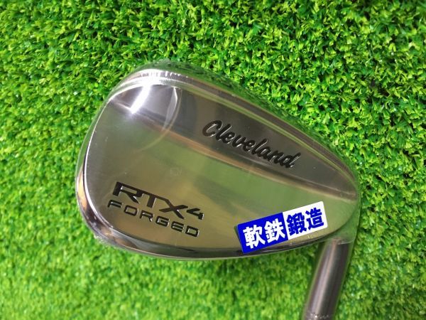 ☆【新品】クリーブランド RTX 4 FORGED ウエッジ 52度 ダイナミックゴールドシャフト S200