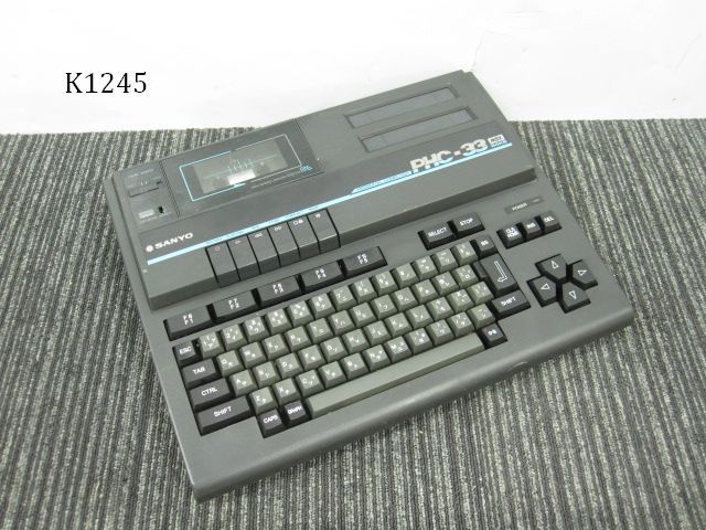  K1245M SNAYO サンヨー MSX PHC-33 64KB 旧型PC 通電OK ジャンク(MSX)｜売買されたオークション情報、yahooの商品情報をアーカイブ公開 - オークファン MSX