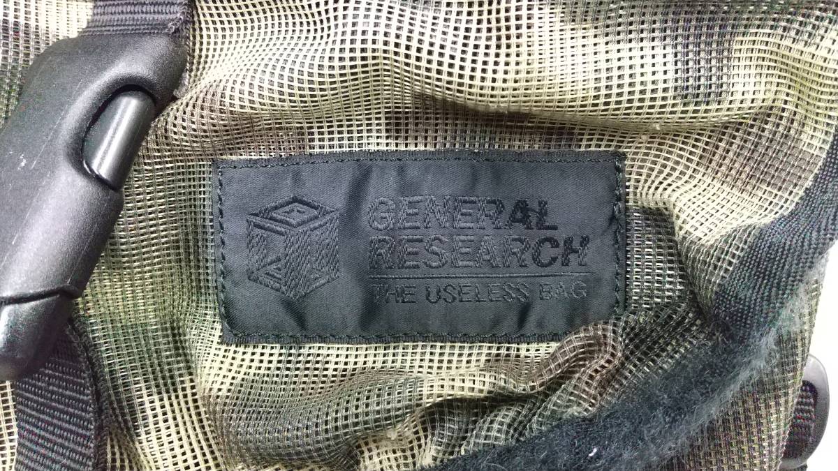 ジェネラルリサーチ マウンテンリサーチ メッセンジャーバッグ 