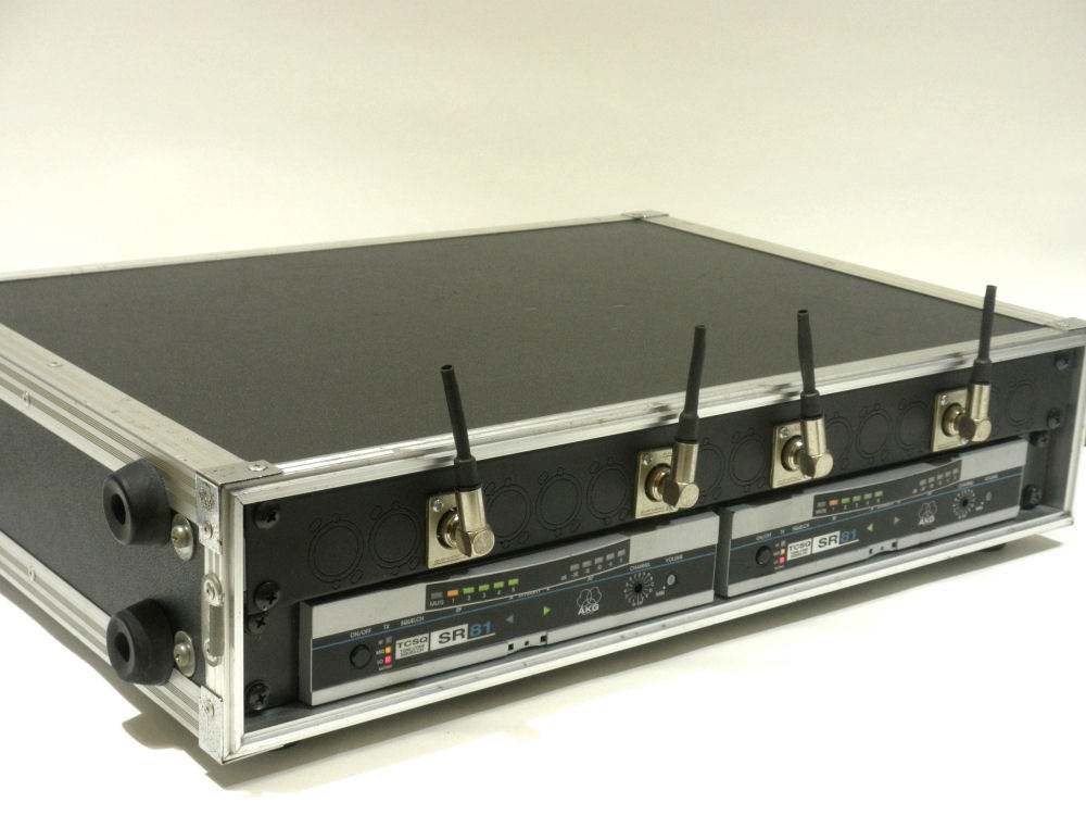 ◇◇ AKGワイヤレスシステム WMS81(SR81+PT81)+C420L 中古 2台セット