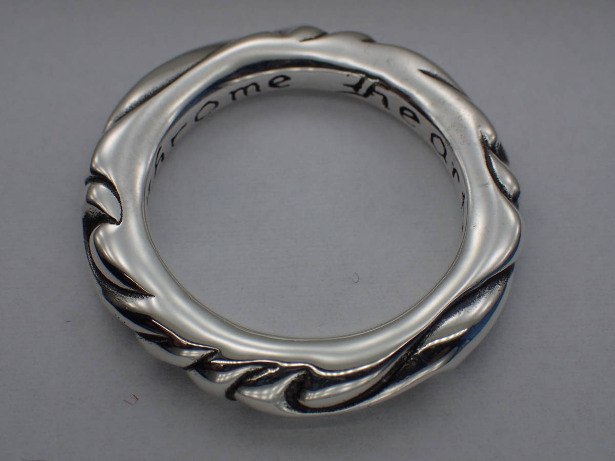 CHROME HEARTS クロムハーツ スクロールリング約20号 CHROME HEARTS