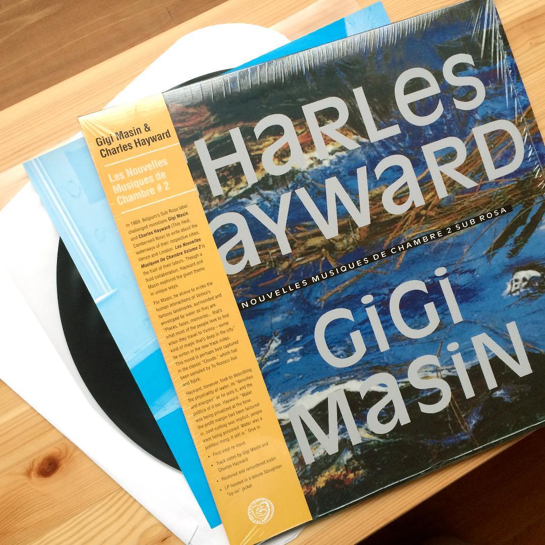 Charles Hayward/Gigi Masin LP 2017年再発・初回プレス Les Nouvelles