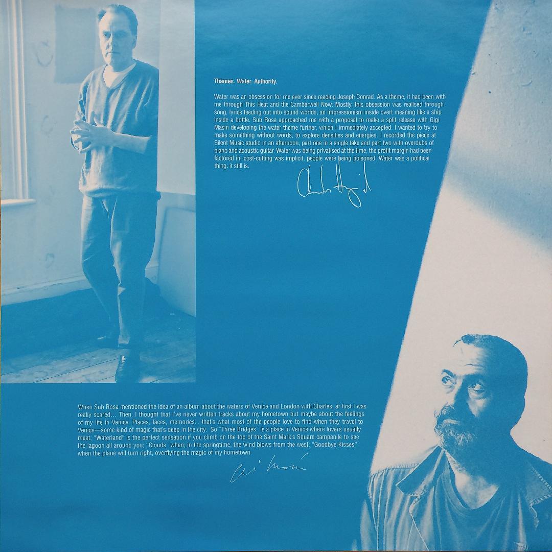 Charles Hayward/Gigi Masin LP 2017年再発・初回プレス Les Nouvelles