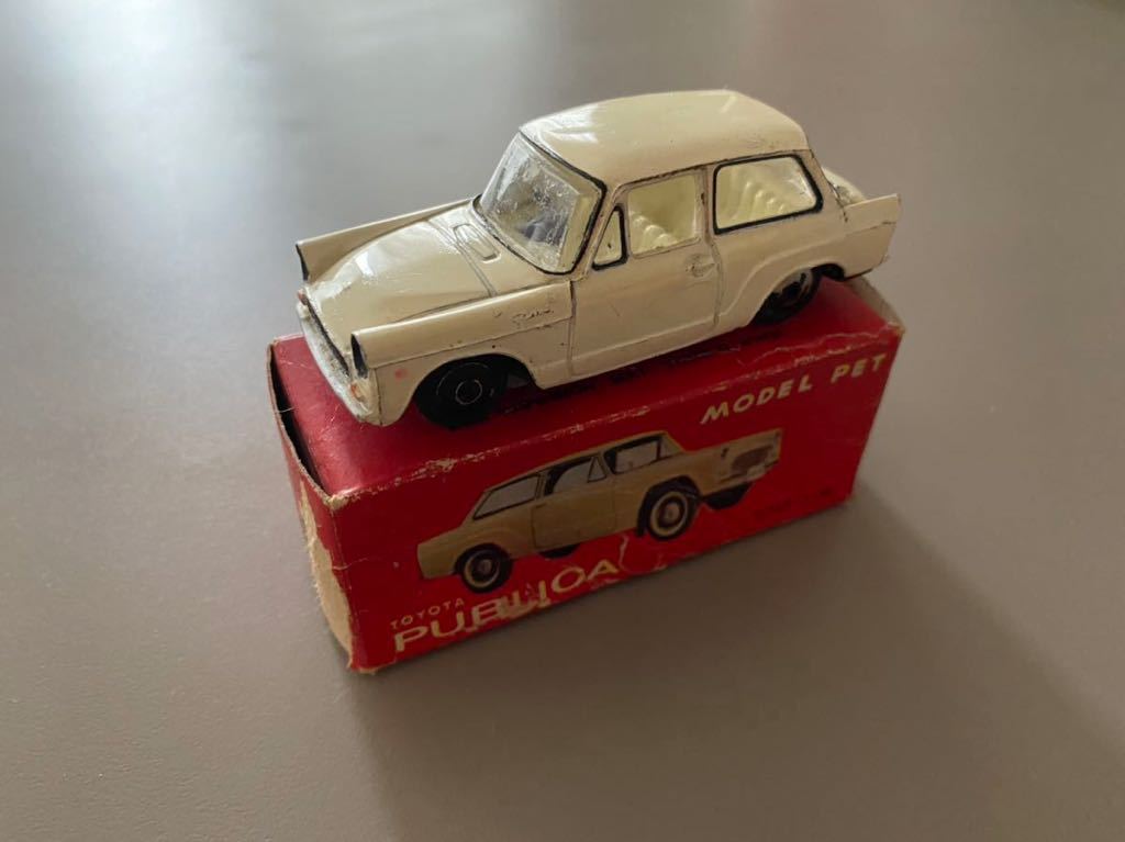 当時もの 元箱有りMODEL PET TOYOTA PUBLICA モデルペット トヨタ
