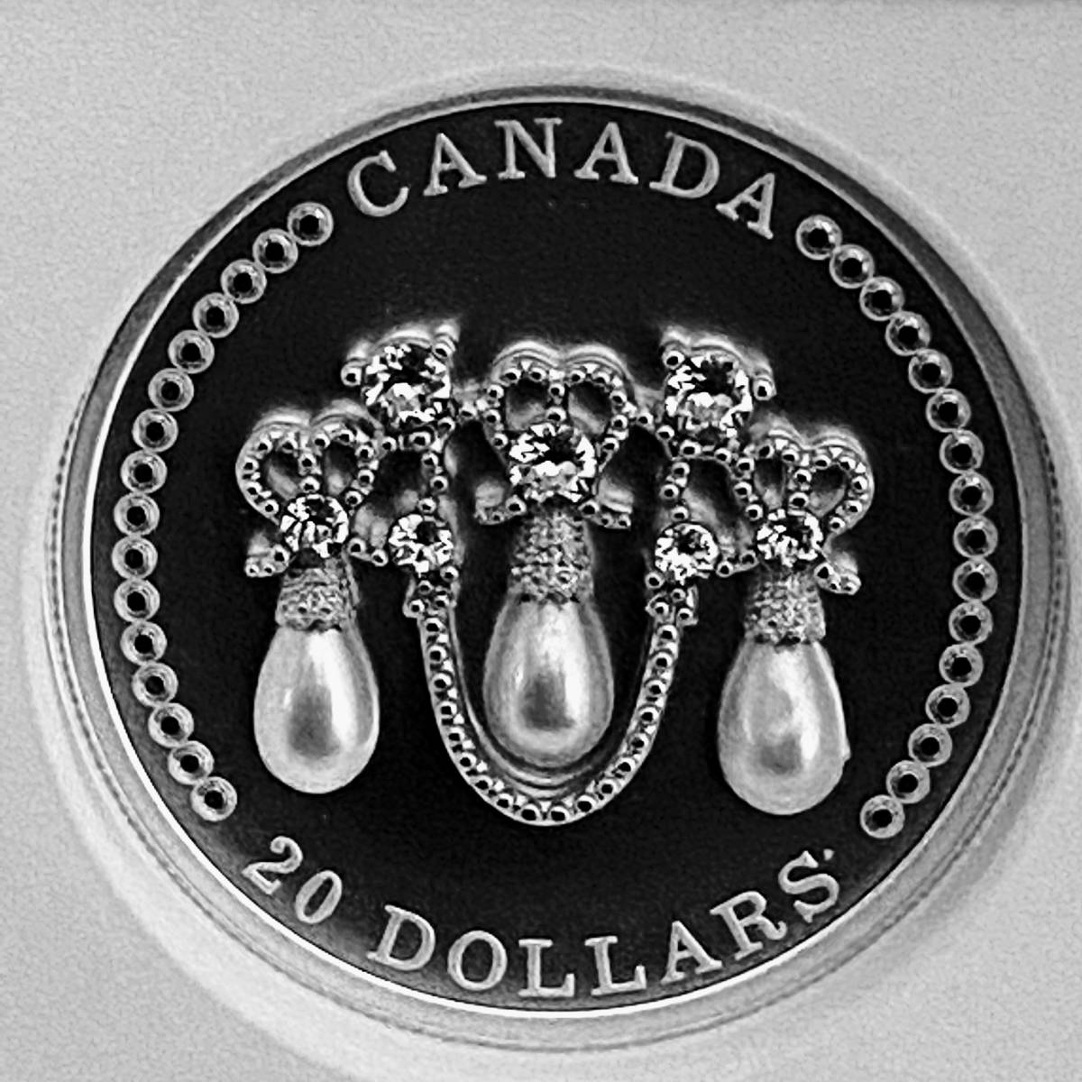 1円スタート!! PF70 ファーストリリース BOXCOA付 2021 カナダ 銀貨 NGC ラバーズ・ノット・ティアラ