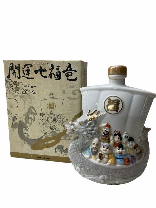 スーパーニッカ「七福竜の干支ボトル スーパーニッカ NIKKA 開運 七福竜 干支 陶器ボトル 600ml ウイスキー