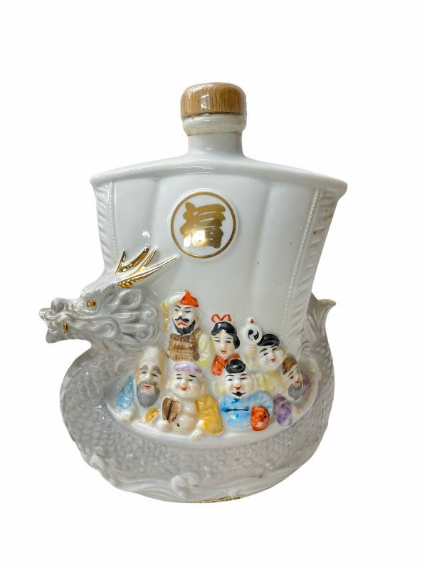 スーパーニッカ NIKKA 開運 七福竜 干支 陶器ボトル 600ml ウイスキー