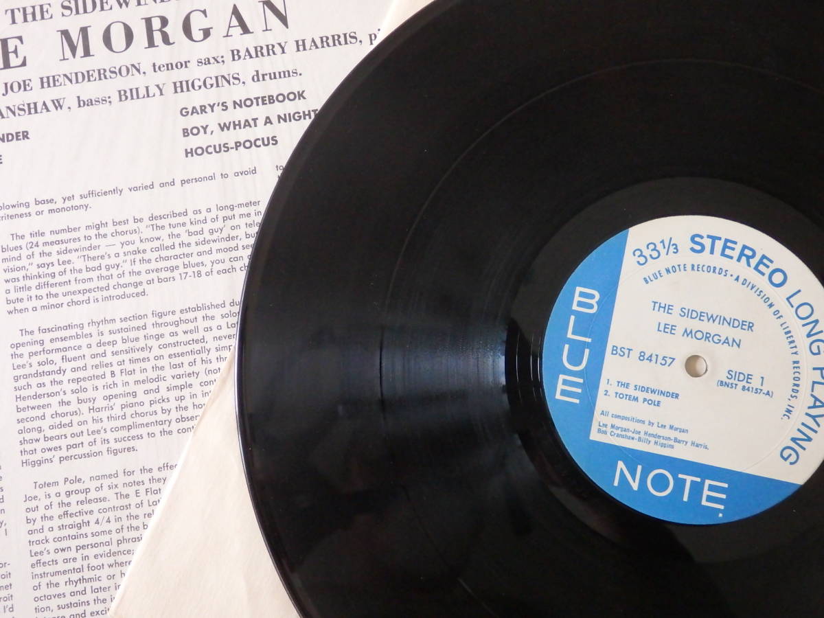 Note Morgan Lee Blue MORGAN Records LEE (Blue Vinyl LP The