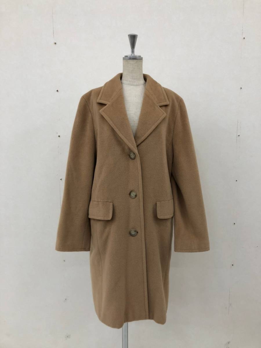 G067 イタリア製 MaxMara マックスマーラ チェスターコート レディース USA 4