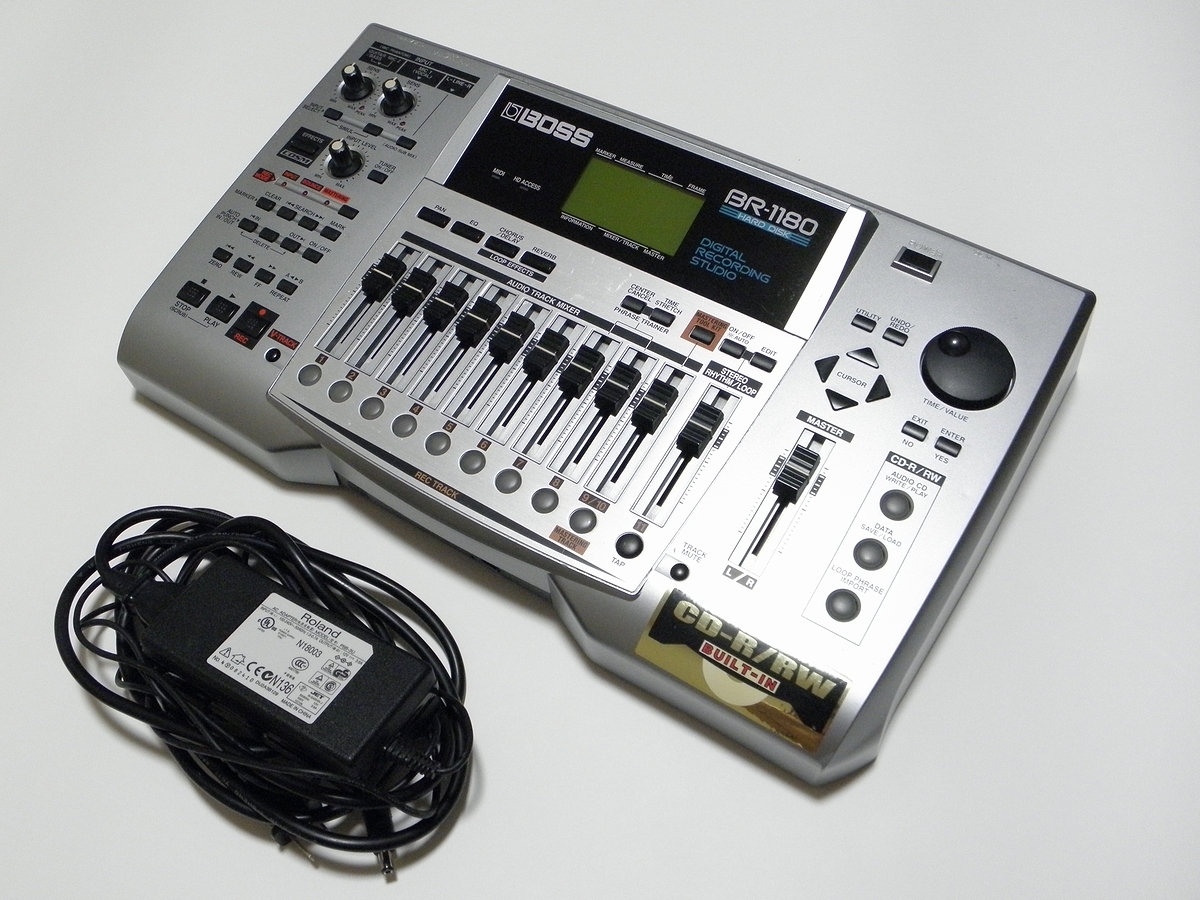 美品】BOSS BR-1180 デジタルレコーディングスタジオ 電源ケーブル付