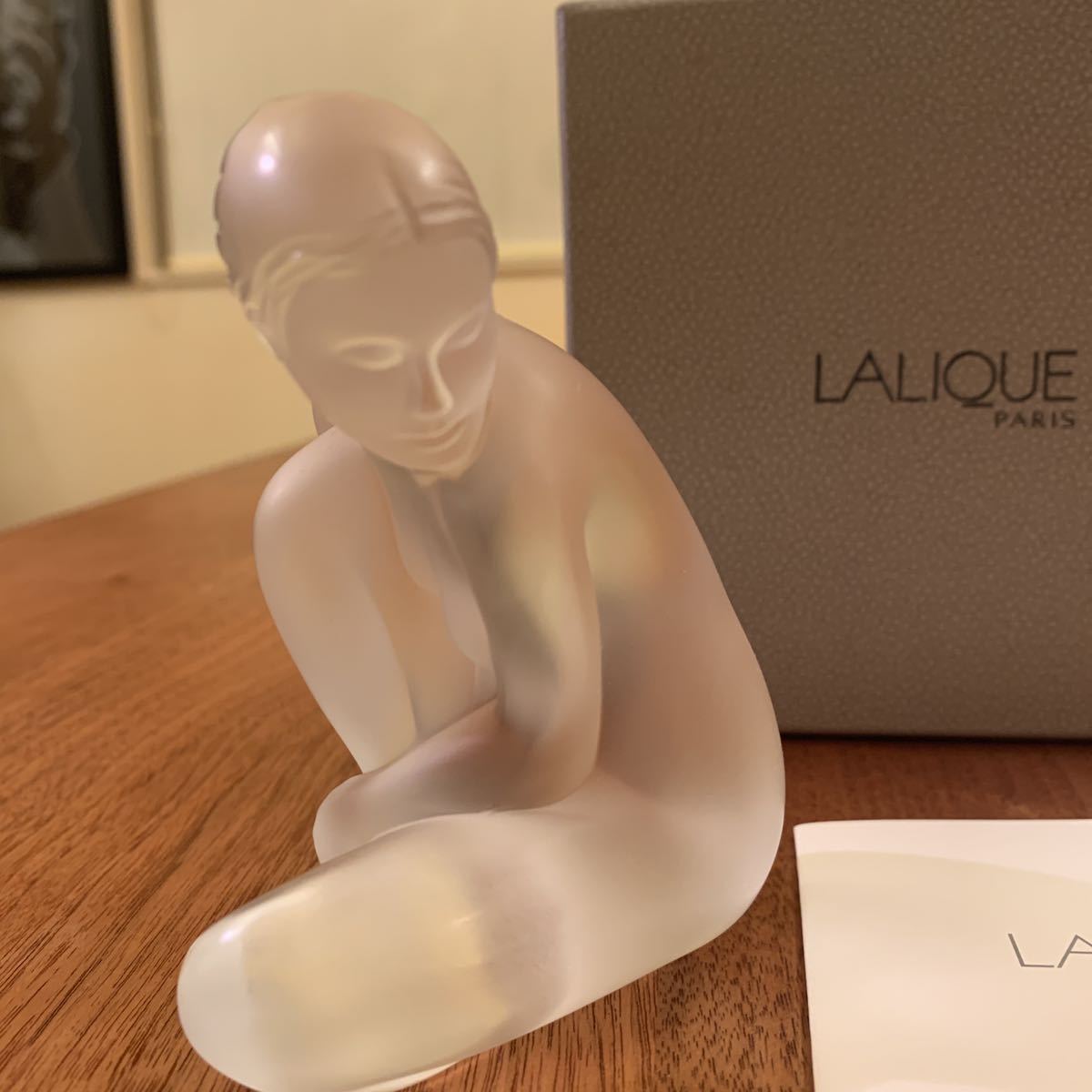 送料無料 LALIQUE ラリック 1194300 ヴィーナス ( ビーナス ) オブジェ 箱 しおり 付 