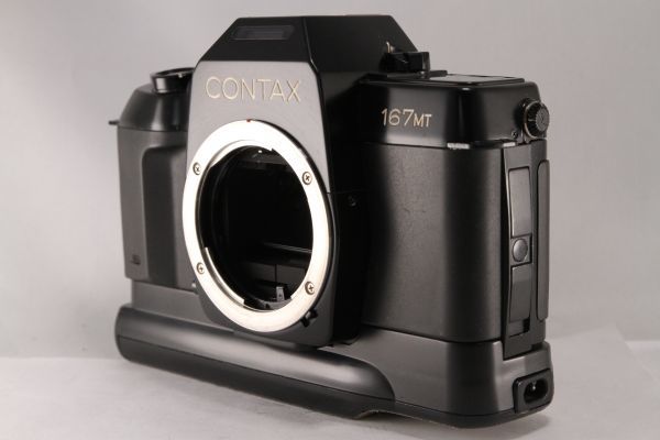 Contax 167MT 35mmフィルム一眼レフカメラボディ コンタックス コンタックス167MT フィルム一眼レフカメラ（1987年2月配布物