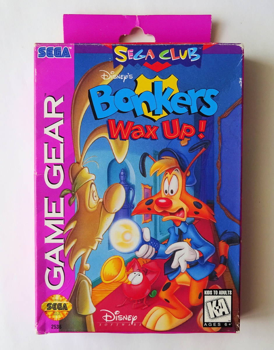 GG Disney`s BONKERS WAX UP ! ディズニーズ・ボンカーズ：ワックス