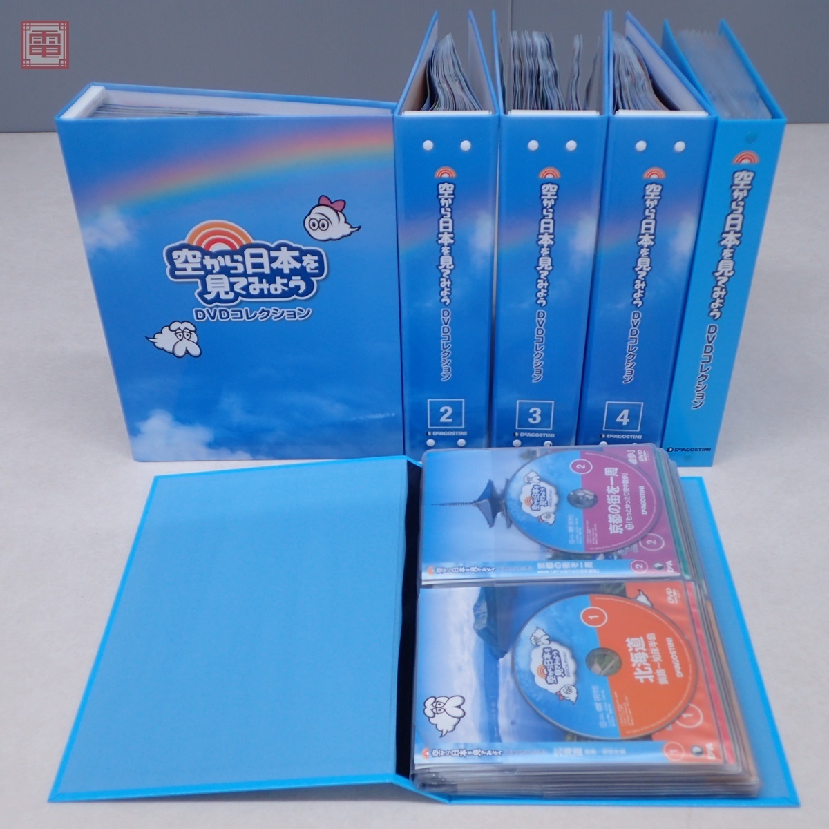 専用 空から日本を見てみよう 100巻 全巻セット DVD バインダー付き