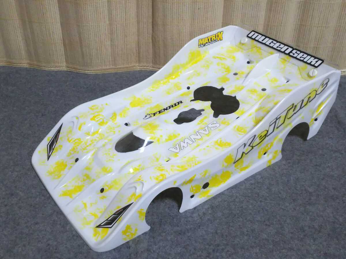 ☆ムゲン製RCレーシングエンジンラジコンカーMRX4ボディー付き(used