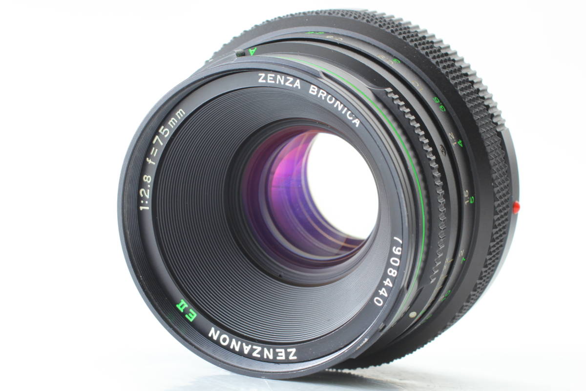 ZENZA BRONICA ETR 75mmウエストレベルプリズムファインダー付
