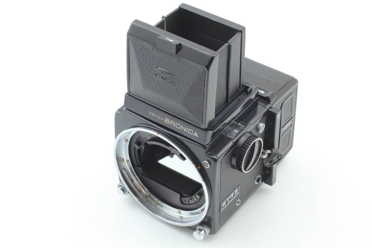 ZENZA BRONICA ETR 75mmウエストレベルプリズムファインダー付