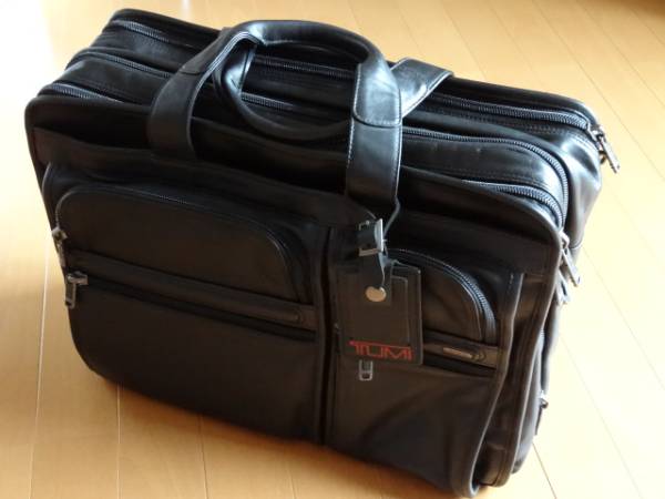 新品□TUMI□トゥミ 96160D4 総ナパ本革レザーブリーフ定価11万