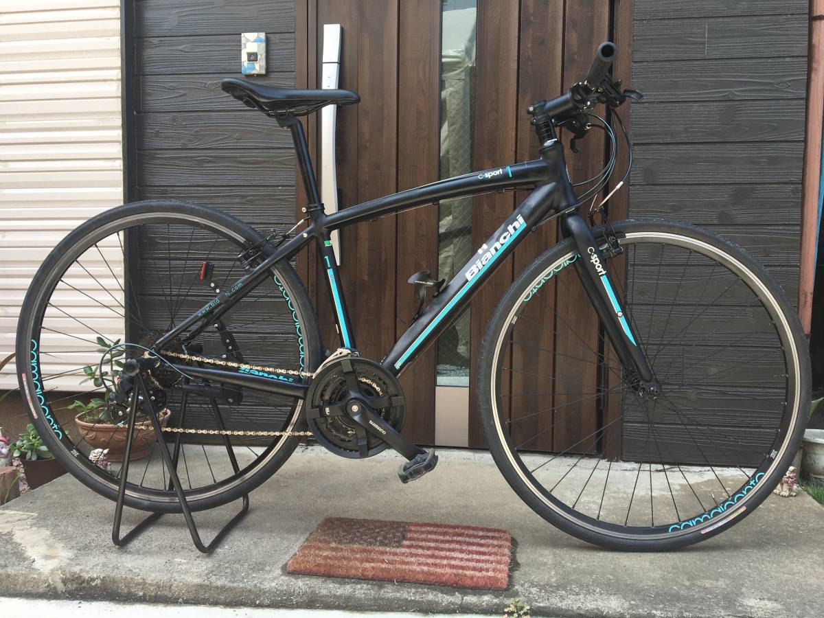 美品！TOKYOBIKE 650C クロモリ SORA9速 530mm 無光沢黒 クロスバイク
