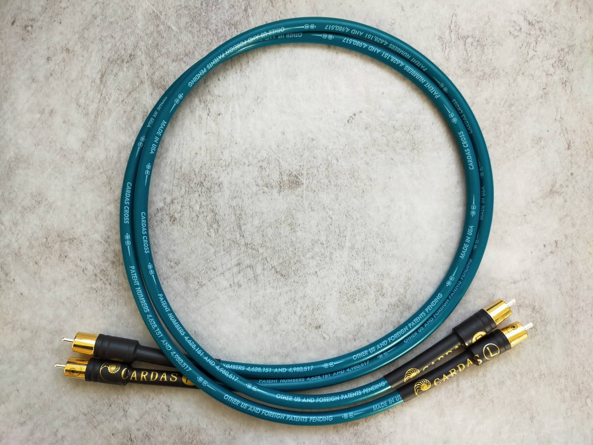 ℳ.出品 Straight Wire Symphony RCA Interconnects (Pair) - 1m 【米国製