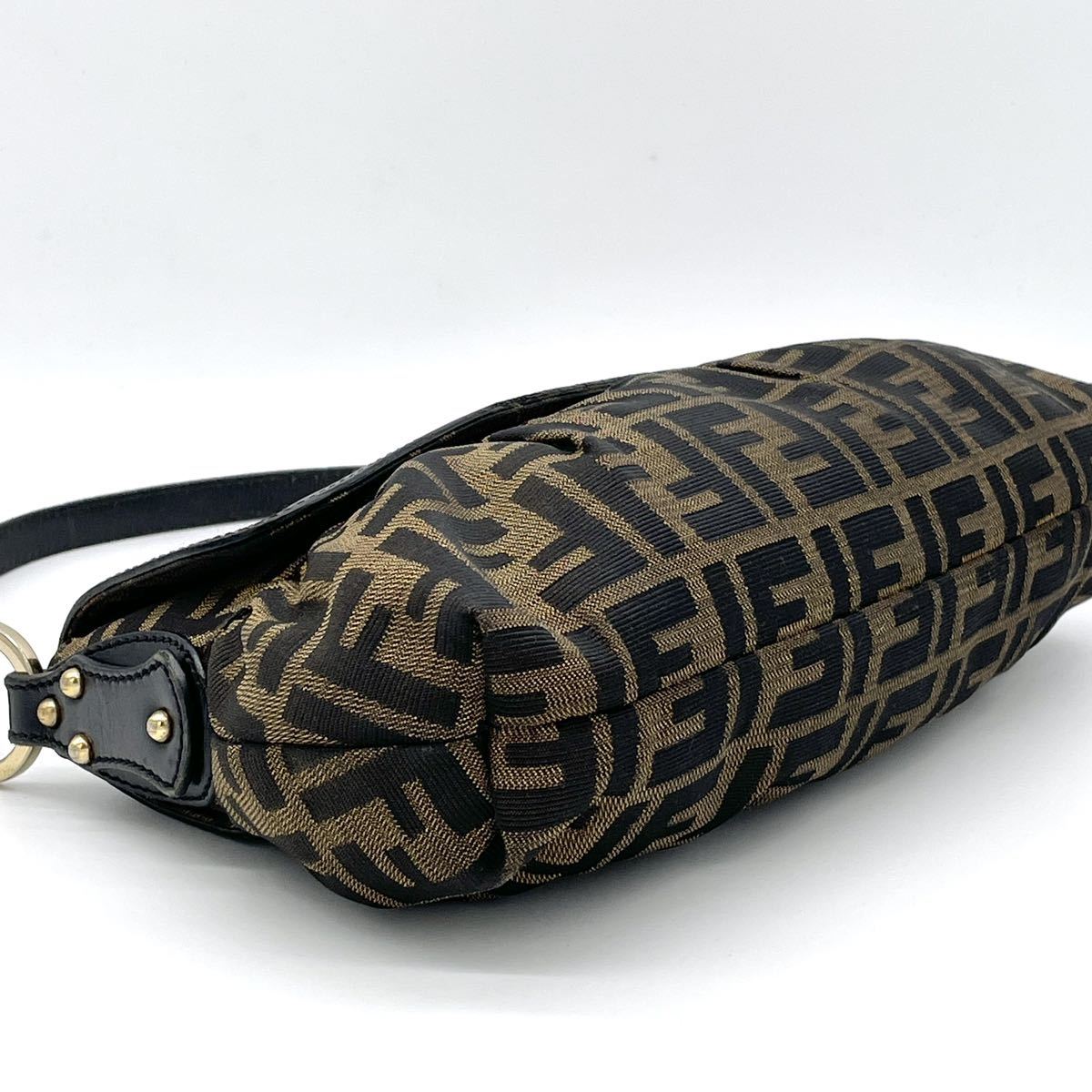 1円 FENDI フェンディ ズッカ柄 ズッカ ワンショルダー ショルダー 