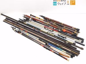 ヘラ竿/別誂 黒心竿 並継硬調/カーボンロッド/4本継竿