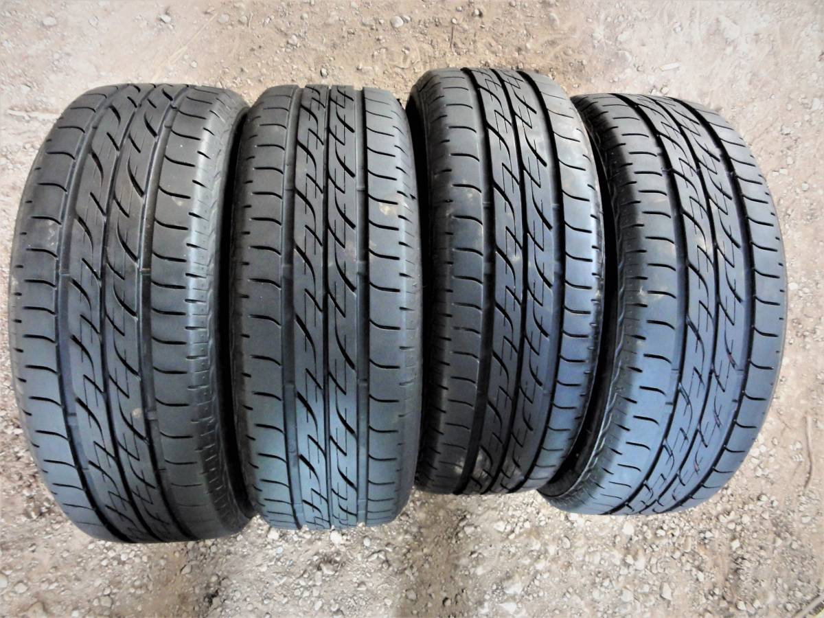 バリ溝 165/55R14 ◆ブリヂストン NEXTRY ECOPIA ◆ 4本セット　2019年製