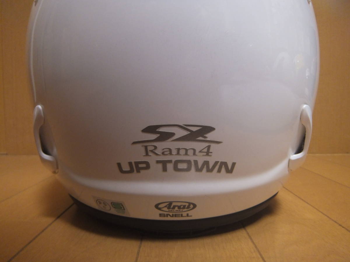ブ*ド様 ジャンクArai アライ SZ-M UP TOWN Sz-m Up T 美品 Arai アライ SZ-Ram4 UPTOWN アップタウン サイズXL(61・62