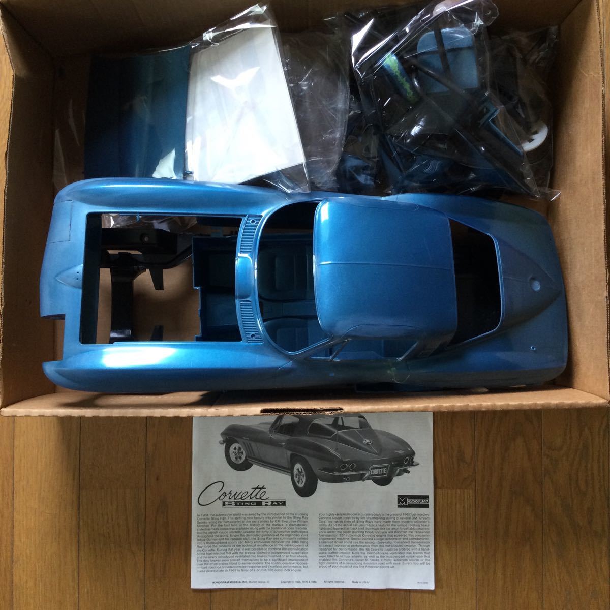 モノグラム '65 CORVETTE 1⁄8スケール コルベットスティングレイ