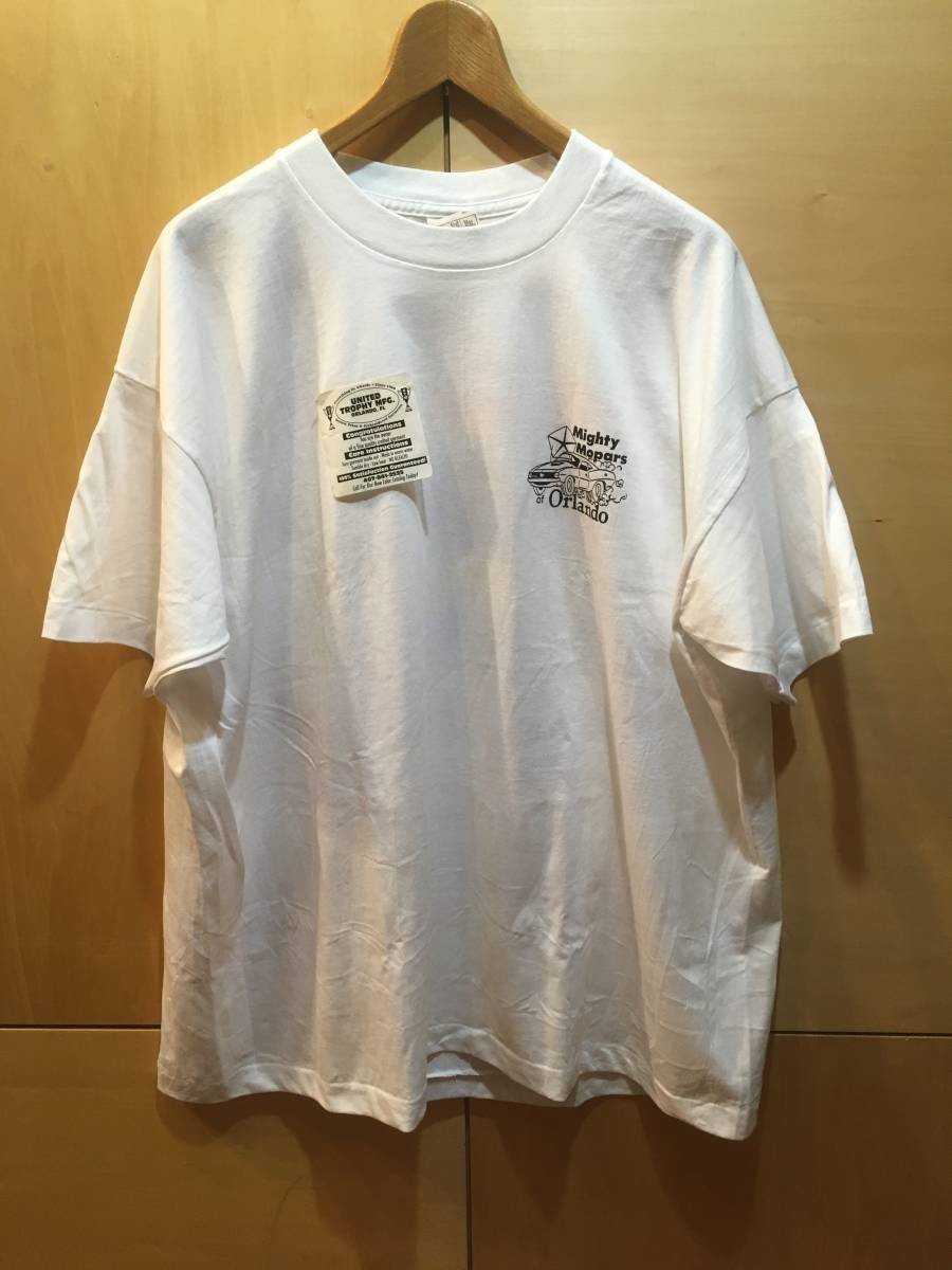  USA製 90s ビンテージ Mighty Mopars デーモン Tシャツ HOTROD ホットロッド アメ車 クラシックカー Dodge ダッジ XXL デッドストック(Tシャツ)｜売買されたオークション情報、yahooの商品情報をアーカイ Tシャツ