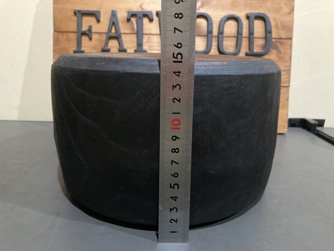 セール アウトレットオンライン 【FatwoodFactory】焼燻し薪割り台