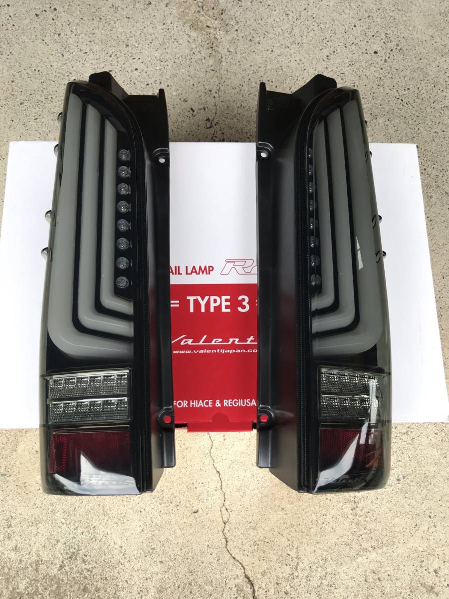 200系 ハイエース レジアスエース 用 Valenti(ヴァレンティ）JEWEL LED