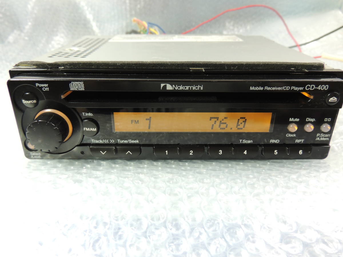 ナカミチCD400 ジャンク Nakamichi CD-400 動作不明ジャンク扱い CD